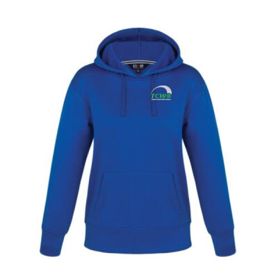 Ladies Embroidered Fleece Hoodie Thumbnail