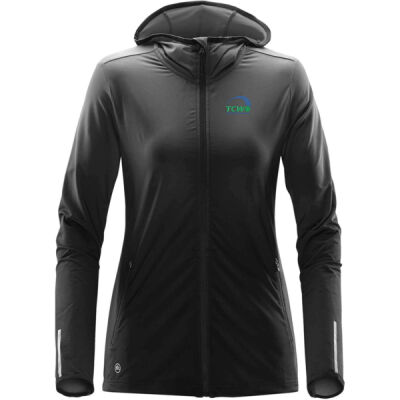 Ladies Embroidered Meta Hoody Thumbnail